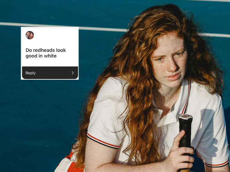 Ask a Redhead: 5 Tips for Redheads Wearing White